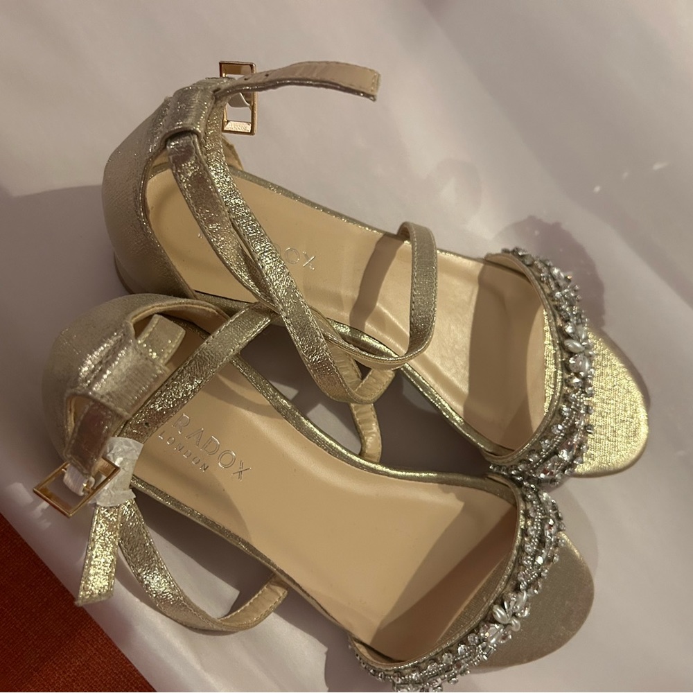 Paradox London dressy flat sandals